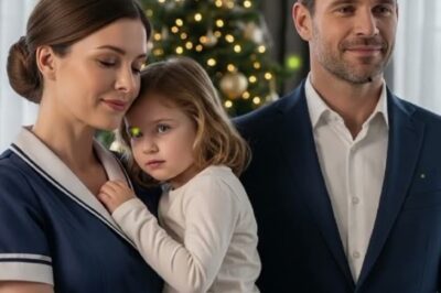 In the quiet glow of a winter morning, when snowflakes slid silently down the tall windows of the Kensington penthouse, Emma stood frozen, trying to understand what had just happened. The world around her felt unreal, like time had paused, like the cold air stopped mid breath because the little girl in her arms, a child who had never spoken a single word in her life, had just whispered something that shattered every boundary Emma had placed around her heart.