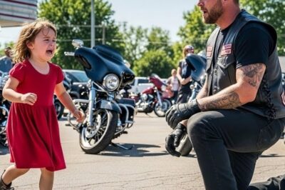 Little Girl Ran to the Bikers Crying, “They’re Beating My Mama!” — What the Bikers Did Leff..