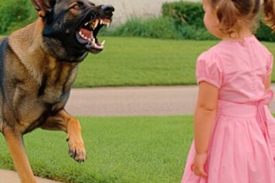 Nobody Could Touch This Very Aggressive German Shepherd — Until a Little Girl Changed Everything…