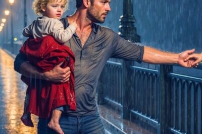 “Don’t Jump,” Said a Struggling Single Dad, Pulling the Girl From the Bridge—She Turned Out to Be a…