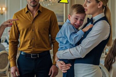 Billionaire CEO Catches Waitress Protecting His Special Son – His Reaction Stuns Everyone!