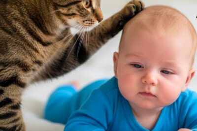 A mother stepped into her bedroom and her blood ran cold. Her cat was on the bed. Paw pressed firmly on her baby’s head and refused to move. Sarah’s first thought was danger, that Bella might hurt him. She had no idea the cat was the only thing standing between her son and death. What the security camera captured next left everyone speechless.
