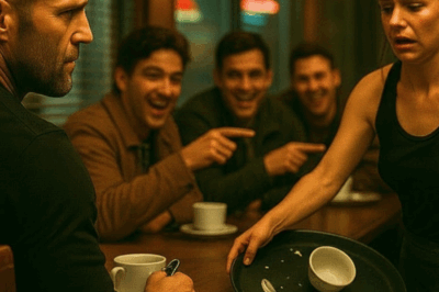 Bullies Mocked a Waitress With One Arm — Until Jason Statham Walked In and Silenced the Room.