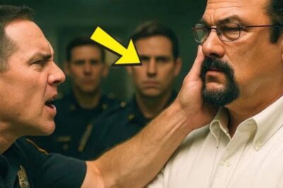 COPS SLAPPED STEVEN SEAGAL FOR NO REASON — REGRETTED IT INSTANTLY WHEN HE SAID I’M THE NEW CHIEF.