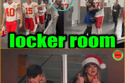 BEYOND THE ROAR: TRAVIS KELCE AND TAYLOR SWIFT’S RAW, INTIMATE LOCKER ROOM MOMENT CEMENTS STATUS AS AMERICA’S POWER COUPLE