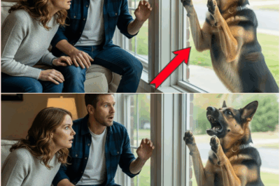 After Their Son Goes Missing, a German Shepherd Taps On Window Daily—Where It Leads Turns Them Pale!