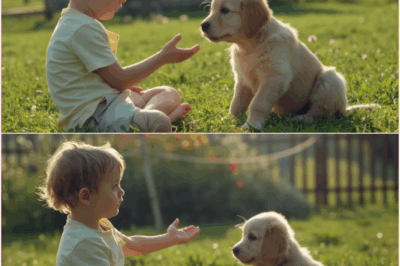 The Toddler Reached for the Puppy, Then Everyone Watched in Awe