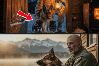 Marine Rescues a Stray German Shepherd from the Snowstorm — Then He Couldn’t Believe His Eyes