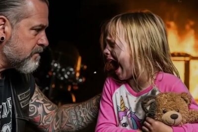 “They burned my house down!” The little girl screamed — Hell’s Angels’ reaction shocked the town