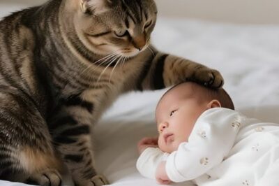 If it wasn’t recorded, we wouldn’t believe what this cat did to the baby. A mother left her baby on the bed for just a moment, and when she returned, their cat had its paw on the baby’s head. She thought it was jealousy until the footage revealed the truth. What Luna did next save the child’s life and prove that love, instinct, and protection sometimes wear fur.