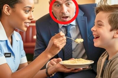 It started with a moment so small, so ordinary that most people would have walked right past it without thinking twice. A billionaire CEO, exhausted and distracted, stepped into a quiet family restaurant with his 8-year-old autistic son. For him, it was supposed to be a break from the chaos of boardrooms and deadlines.