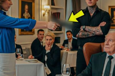 Waitress Pointed Gun at an Elderly Billionaire and Asked, “Are You My Dad?” — His Answer Changed….