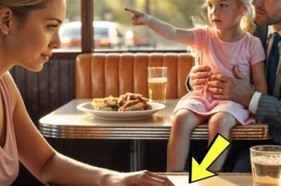 “Dad, Can I Share With Them?”—Millionaire’s Daughter Points to the Single Mom at the Table Next to