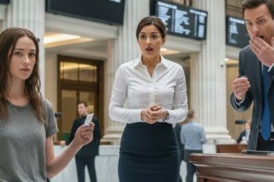 “I Just Want to See My Balance,” The Shy Girl Said—The Manager Mocked Her… Until CEO Saw the Screen