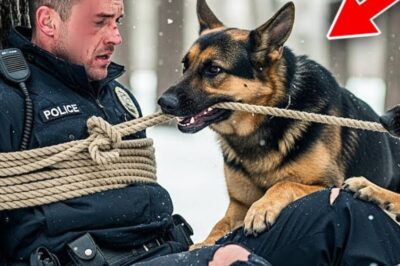 Two K9 Dogs Rescued an Officer Tied to a Tree in Snow — What Happened Next Will Leave You in Tears