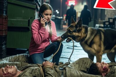 A Girl and Her Dog Rescued 3 Marines Left to Die in a Dark Alley — What Happened Next Was a Miracle