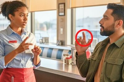 She thought it would be an ordinary morning at the diner, another shift, another wave of customers, another day trying to stay invisible in a world that rarely showed kindness to women who looked like her. But within minutes of stepping through those greasy glass doors, everything changed. It started with a quiet moment.