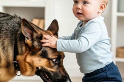 Baby Finds German Shepherd Cemented Inside a Wall — What Happened Next Made the World Cry
